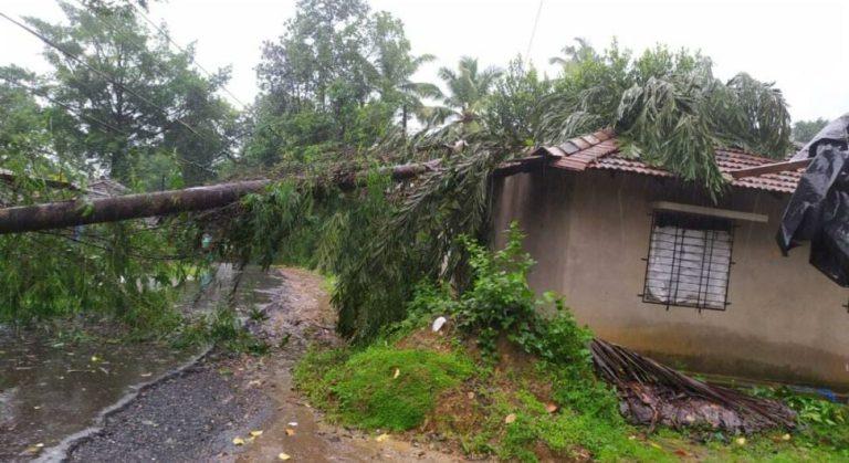 रत्नागिरीत पावसाचा दणका, रायगडमध्ये पुराचा धोका