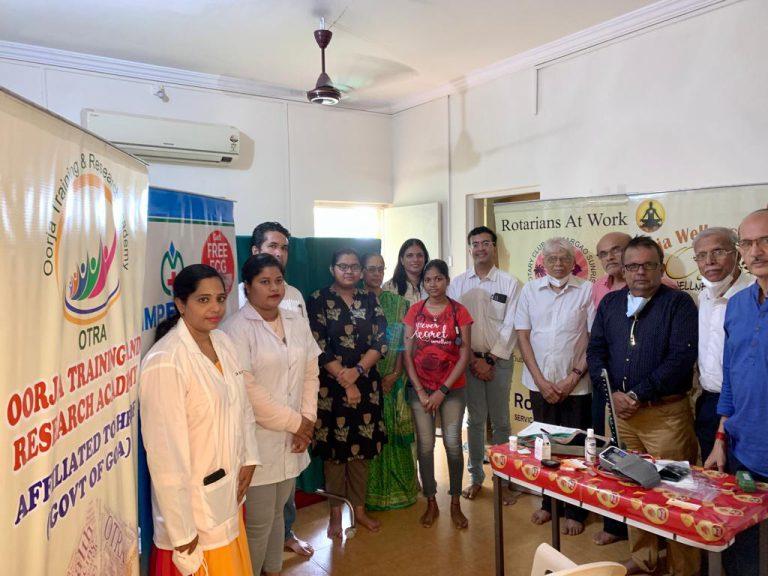 Mega Medical Camp held in Margao to commemorate 100 days of Dr Sawant-led govt