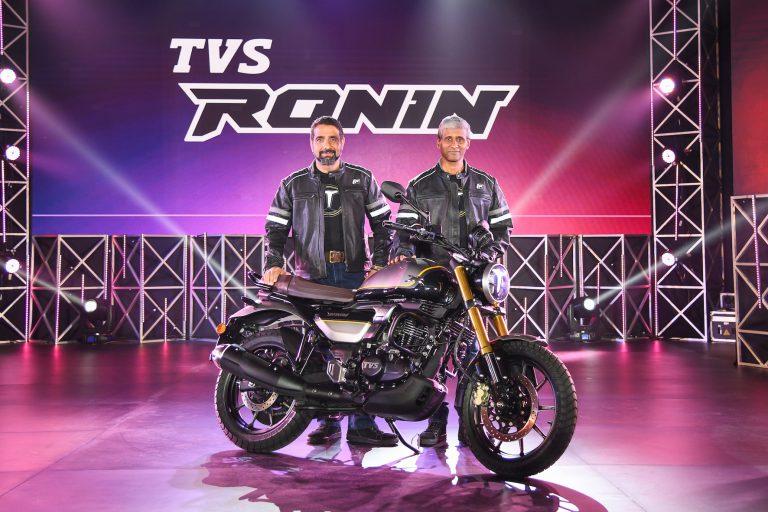 TVS Motor Company launches the all-new TVS RONIN; forays into the premium lifestyle segment by launching the industry-first ‘modern-retro’ motorcycle