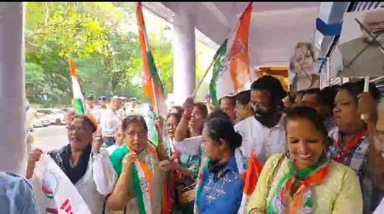 Several Congress workers detained in Goa during protest
