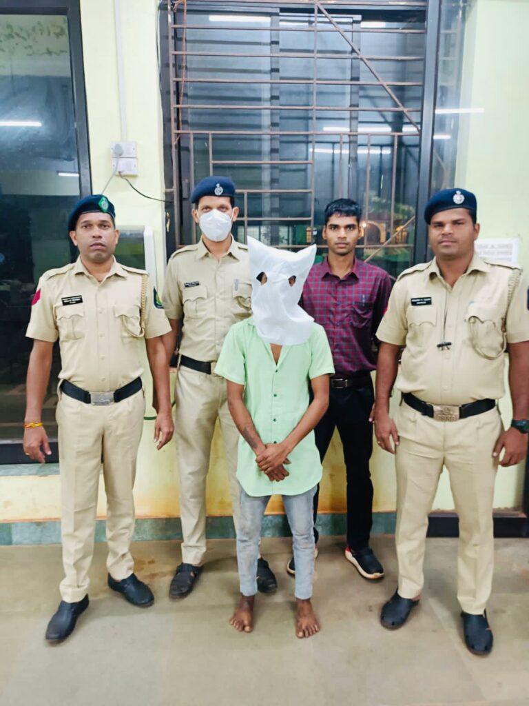 Taxi driver arrested for molesting tourist lady at Anjuna.