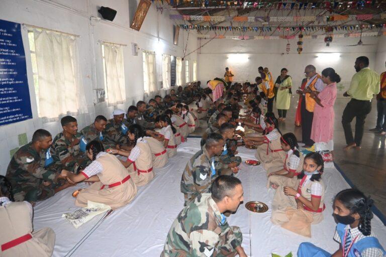 Raksha Bhandan at 3 Military Training Regiment