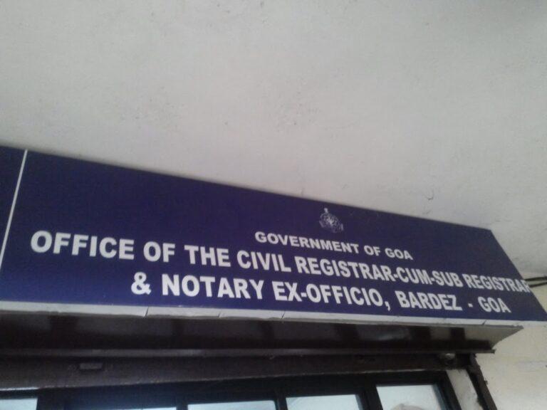 Bardez advocates warn to boycott Sub Registrar offices over delays in online approval of property deeds