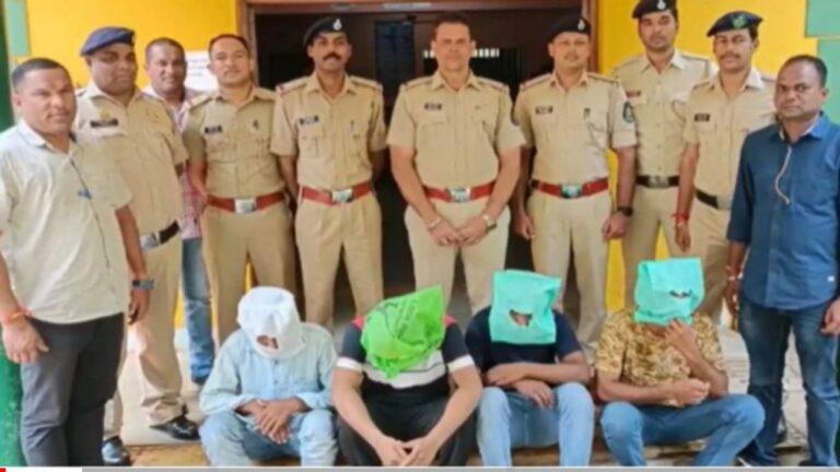 Four arrested in Goa for kidnapping, raping minor girl
