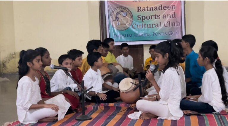 Children in Goa village shun mobile phone games, learn to sing ‘ghumat aarti’ during Ganesh festival