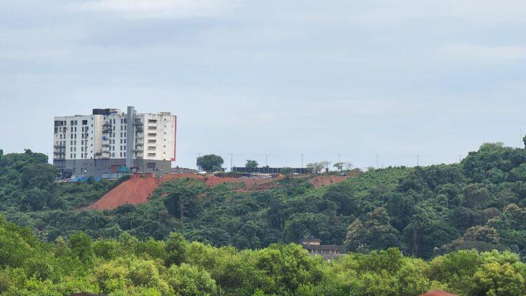 Hub Impact: TCP Minister Vishwajit Rane orders stopping of Hill cutting activity by Mangalam Builders