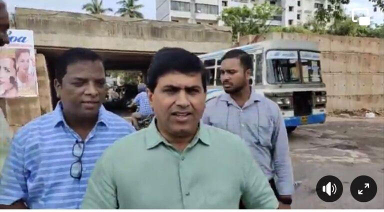 Vasco Railway Bridge height to be increased, Daji Salkar says it is a gift of centre to Vascokars