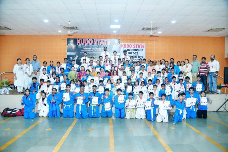 Kudo State Championship 2022-23 held at Porvorim