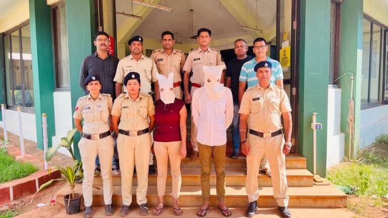 Two arrested for trafficking of girls by Anjuna Police.