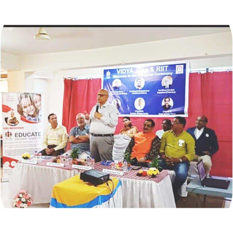 VIDYA GOA Inaugural Ceremony in association with RIIT