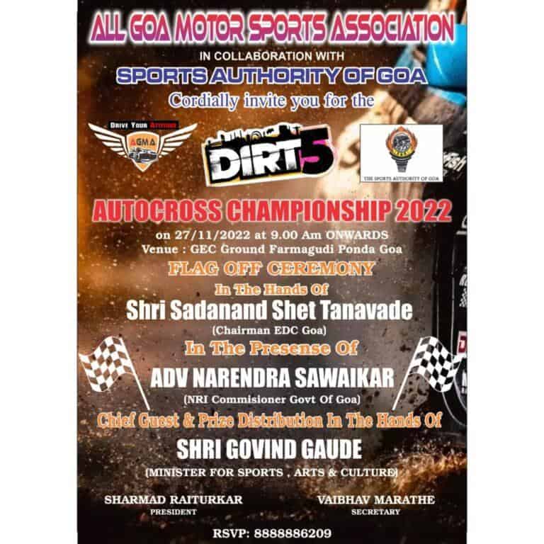 AutocrossChampionship || All Goa Motor Sports Association