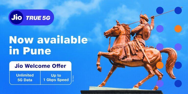Jio True 5G now available in Pune