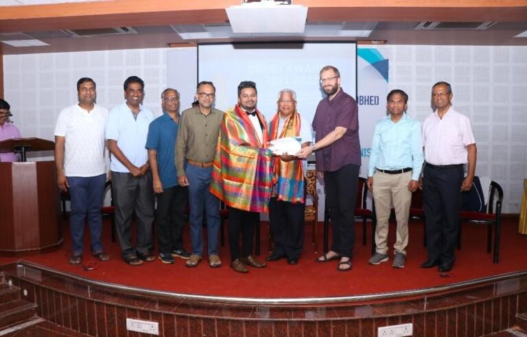 Prof. Yeshudas Muttu bags DBHEI National Award 2022