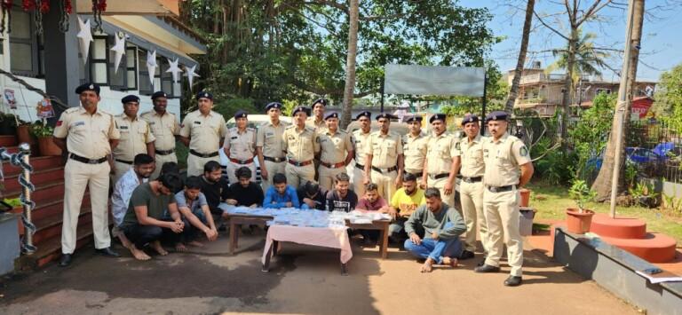 12 from Maharashtra on the prowl at Sunburn, New Year to snatch mobile phones arrested