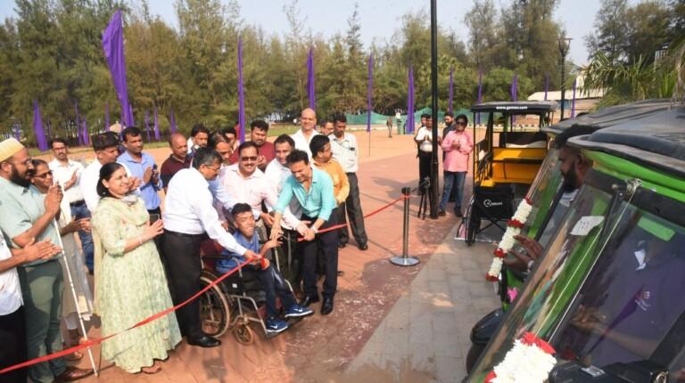 Wheelchair accessible E- Rickshaw launched in Goa