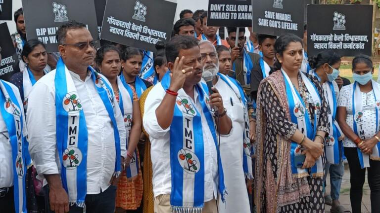 Goa TMC lambasts the BJP-led government for abdicating its responsibility of protecting the Mhadei River