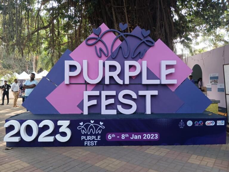 The Purple Fest organised by Commission of Person with Disabilities in Collaboration with Dept of Social Welfare