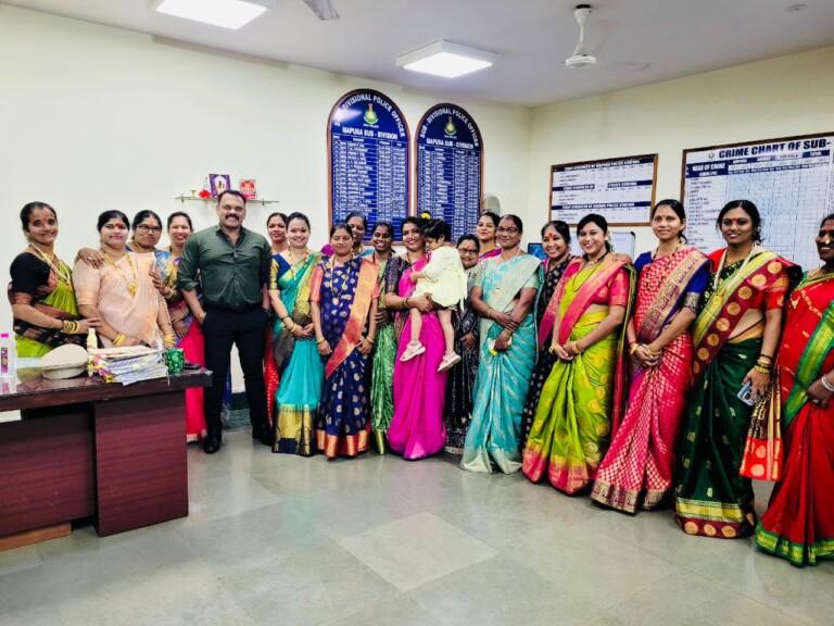 Mega Haldi Kumkum celebrations held at Mapusa Police Sub-Division Office