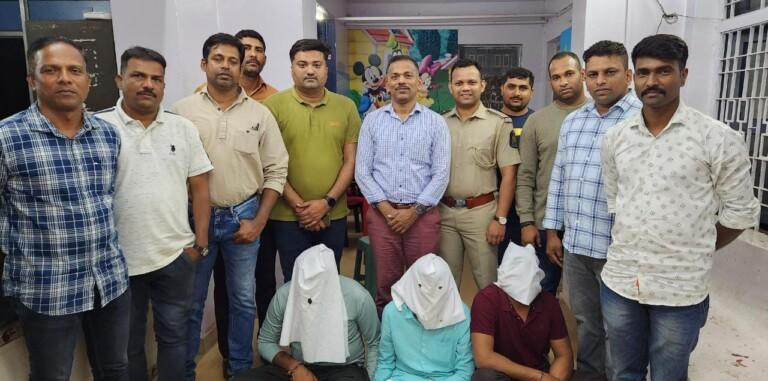 Three accused wanted in dacoity at Gujarat arrested in Goa, two were gambling
