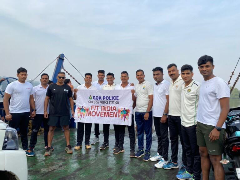 Fitness Drive held in Island areas of Old Goa PS jurisdiction