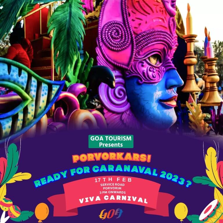 Curtain Raiser for Carnival on February 17 at Porvorim
