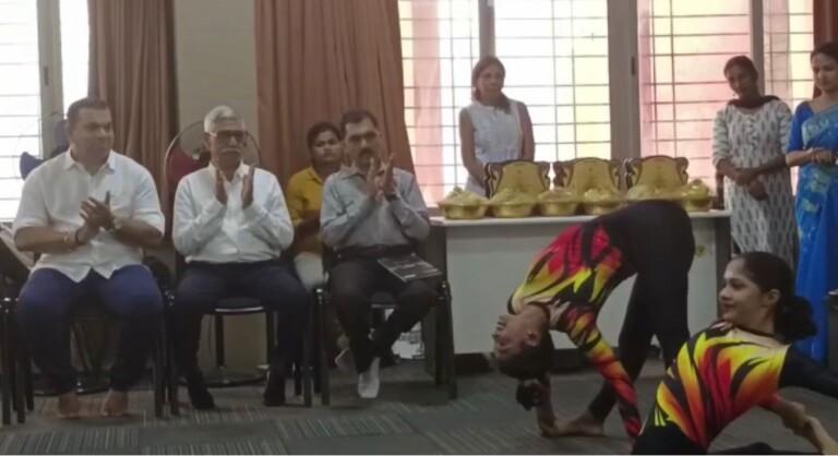 Goa’s Tourism Minister Encourages Primary Teachers to Promote Regular Yoga Practice for Overall Health and Wellness at GEDC Refresher Training Program