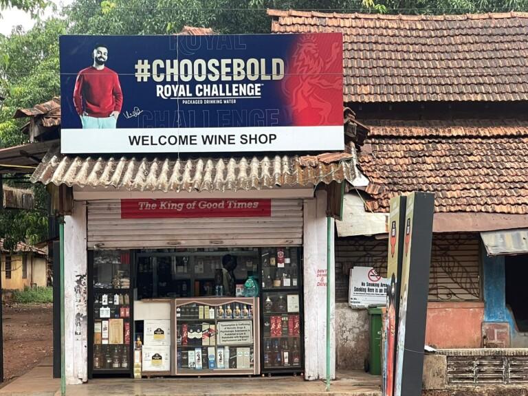 If you don’t have breakfast, have beer! Welcome to Goa