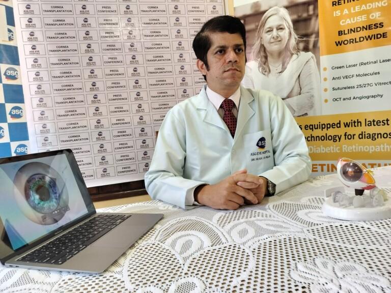 Four Goan blind Patients gets vision after Corneal Transplant.