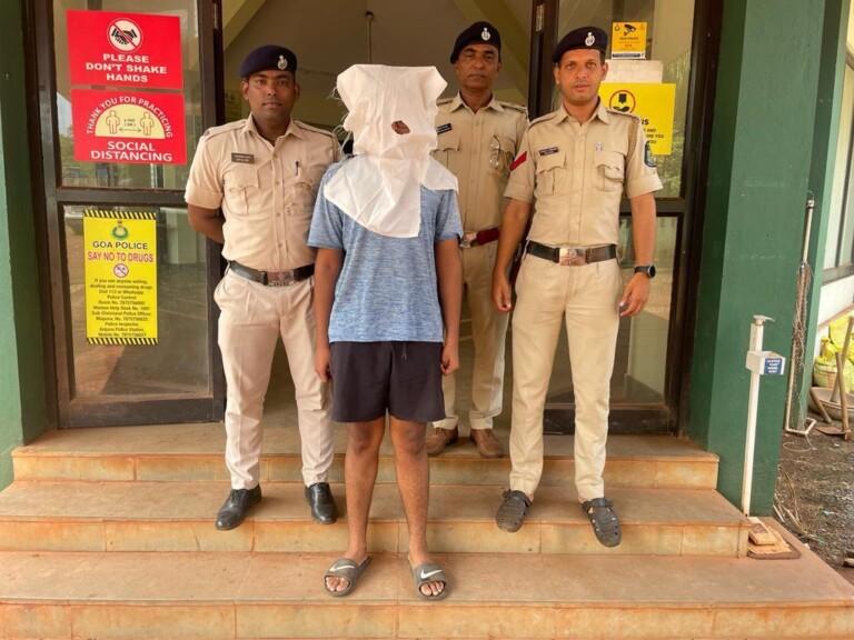 One arrested for demanding sexual favours by blackmailing.