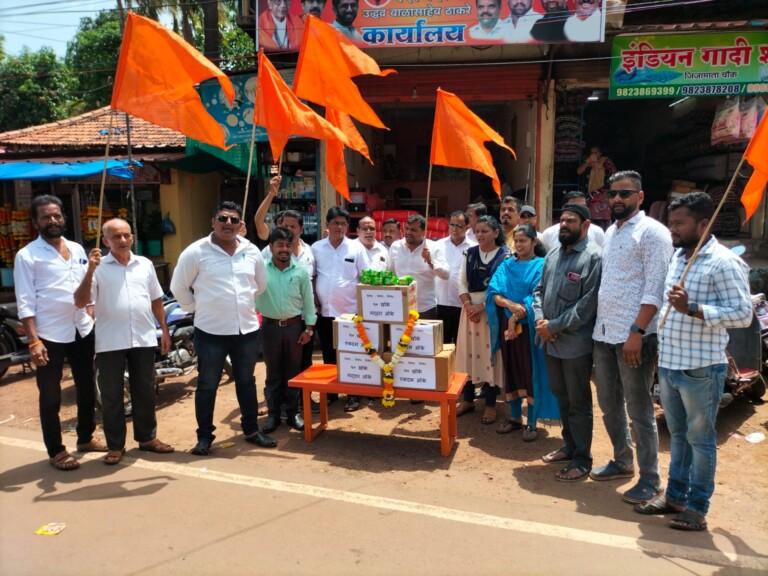 कुडाळमध्ये जागतिक खोके दिन आणि गद्दार दिन साजरा