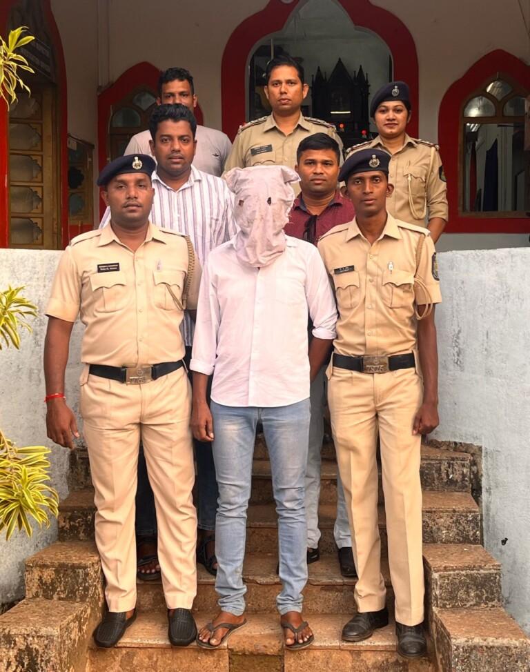 Colva police arrested a man involved in kidnapping a minor girl