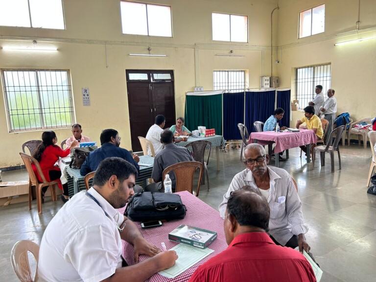 Super Special medical camp held by IMA at Mayem