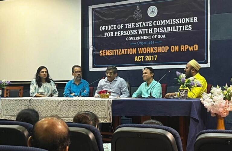 Goa State Commissioner for Persons with Disabilities Conducts Sensitization Workshop for Engineers and Architects of Public Works Department