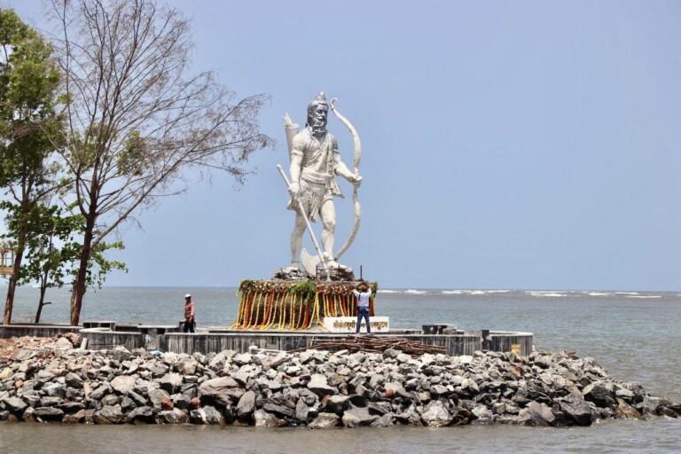CM unveiled the Gomantbhumi Janak Parashuram statue