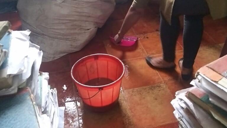 It’s raining inside Margao Municipal Building, risking records