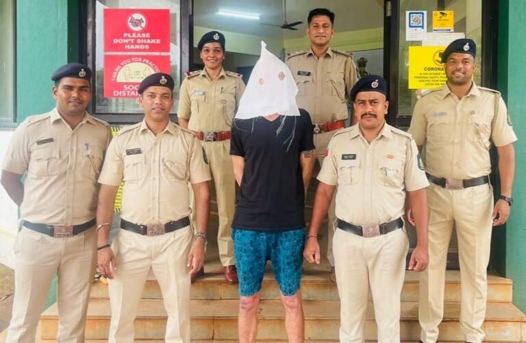 02 years on the run. Molestation accused nbbed from Mumbai by Anjuna Police.