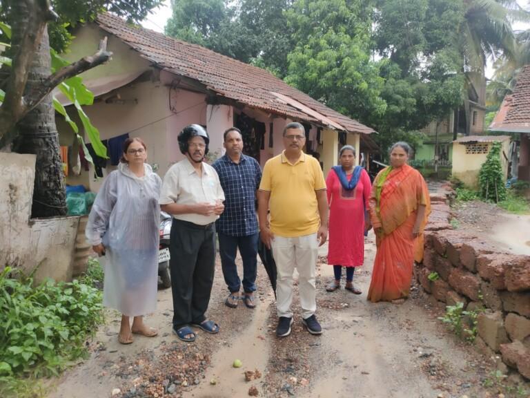 Shadow Council of Margao condemns deplorable state of Ratwado road