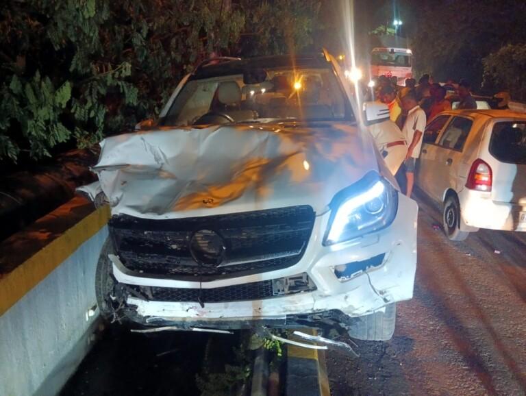 Banastarim accident: The couple in Mercedes was travelling with their children