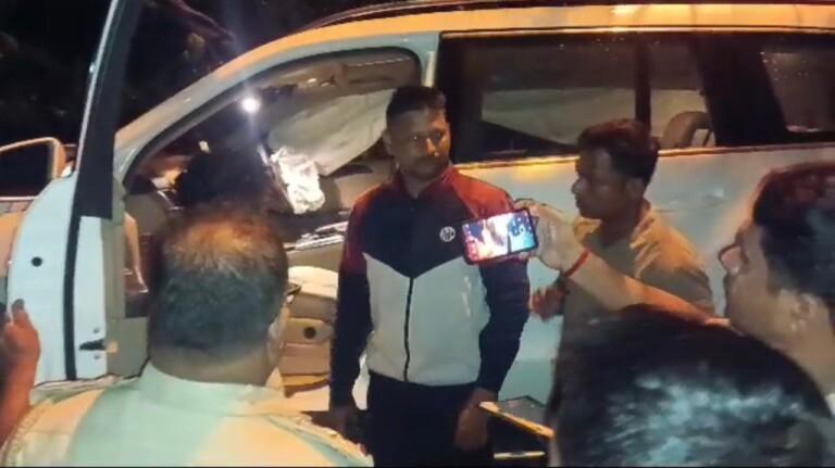 The Mercedes involved in Banastarium accident had four unpaid challans for overspeeding