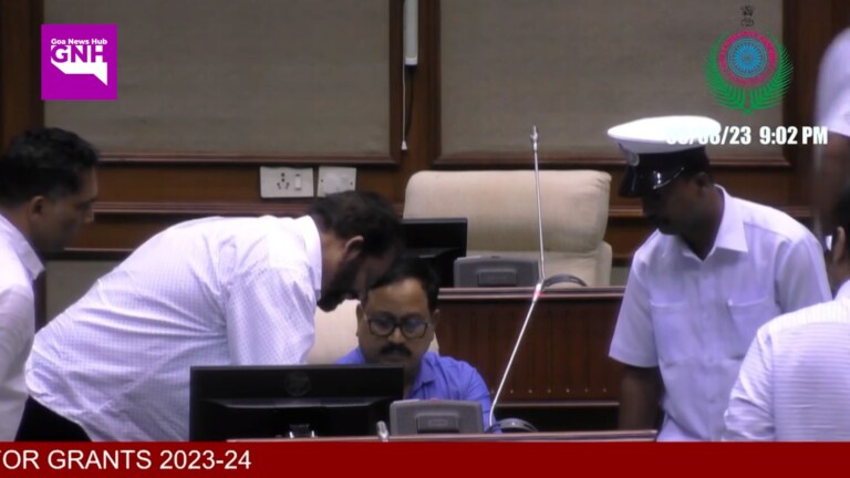 Assembly proceeding halted as minister Subhash Phal Desai feels uneasy