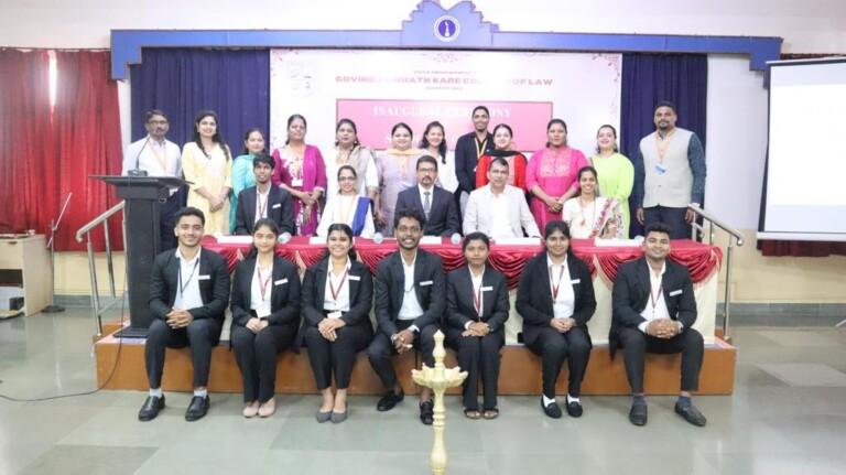 GR Kare College of Law students council inaugurated