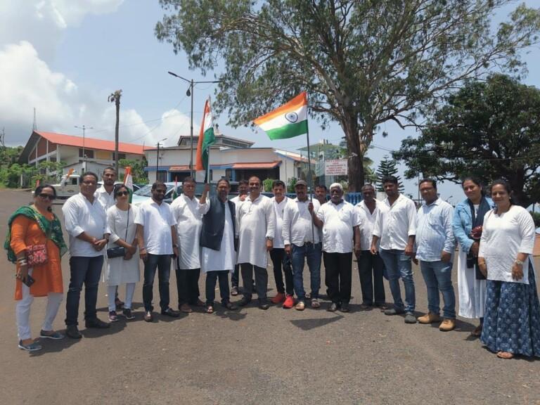 BJP Velim Mandal takes out ‘Tiranga’ rally across the villages