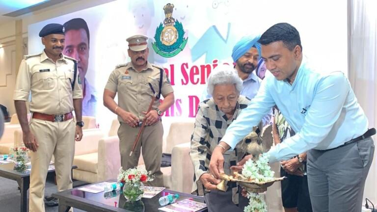 Goa Police Celebrated National Senior Citizens Day