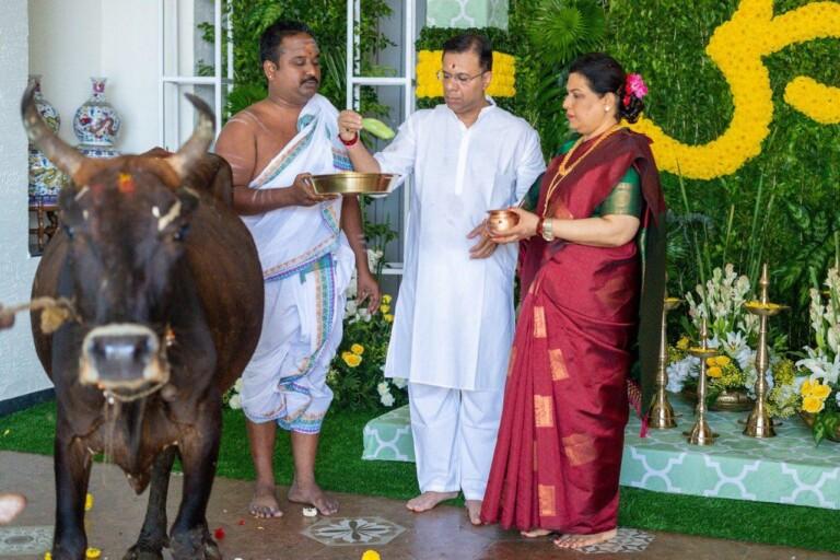 Vishwajit Rane greets “Namaste Bharat” in his post on ‘X’