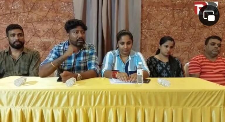 When police couldn’t trace him, he was openly addressing media persons in Canacona.