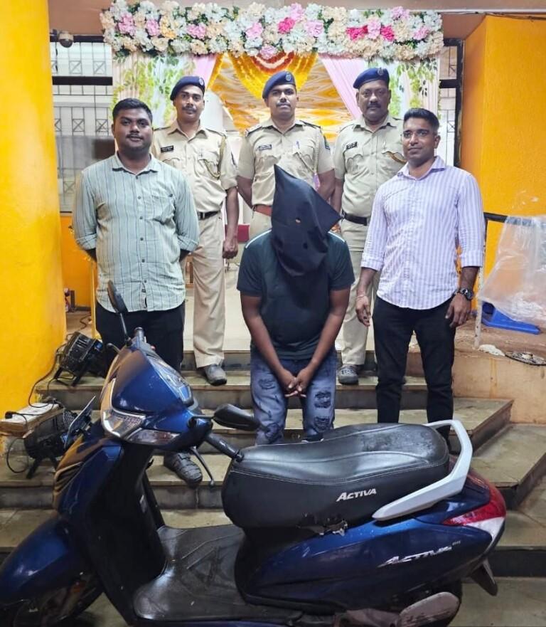 One arrested by Porvorim Police for chain snatching