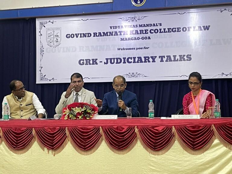 GRK-Judiciary Talks: Judges don’t get influenced by the media: HC Judge Prakash D Naik