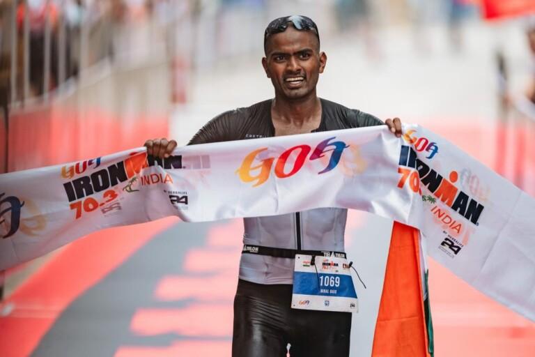 Nihal Baig from AP wins IRONMAN70.3 race