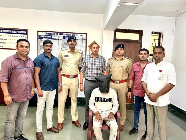 One arrested by Mapusa Police for possession of Ganja