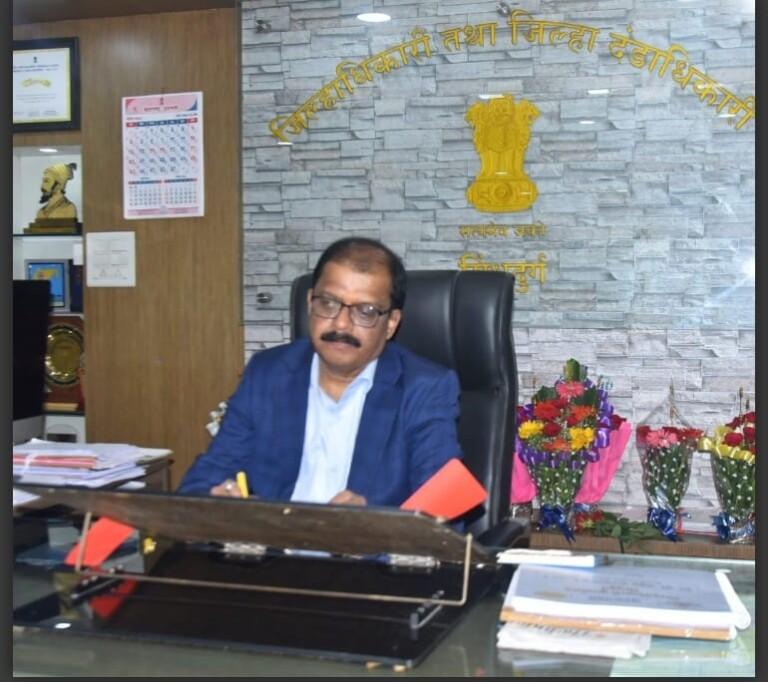 प्रकृती अस्वास्थामुळे सिंधुदुर्गचे जिल्हाधिकारी किशोर तावडे यांना रुग्णालयात दाखल